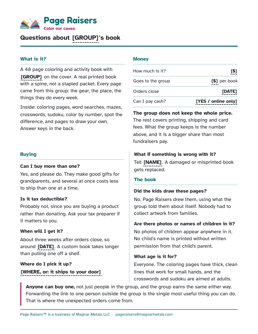 The family FAQ